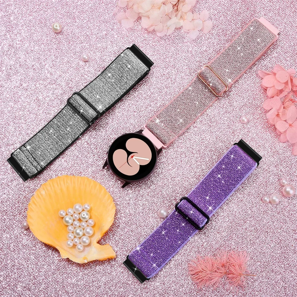 Bracelet élastique brillant po - Titan Smartwatch Accessories avis et prix