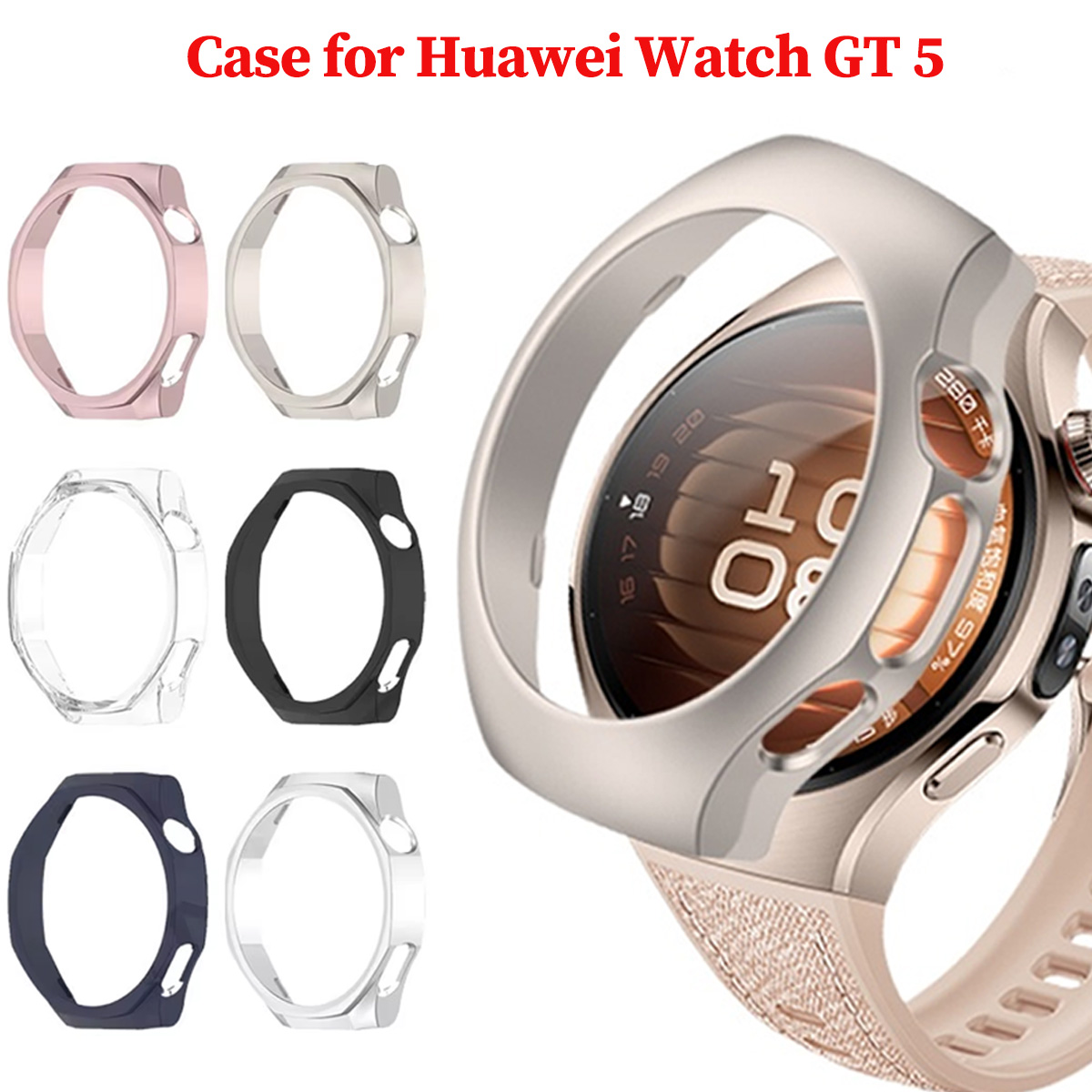 Coque pour Huawei Watch GT 5 4 - Titan Smartwatch Accessories avis et prix
